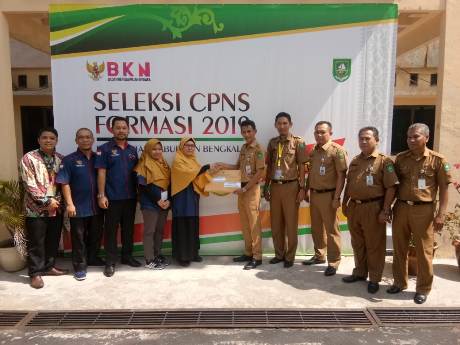 BKPP Bengkalis Sukses Penyelenggara Tes SKD CPNS 2019 Tingkat Kehadiran 89 persen