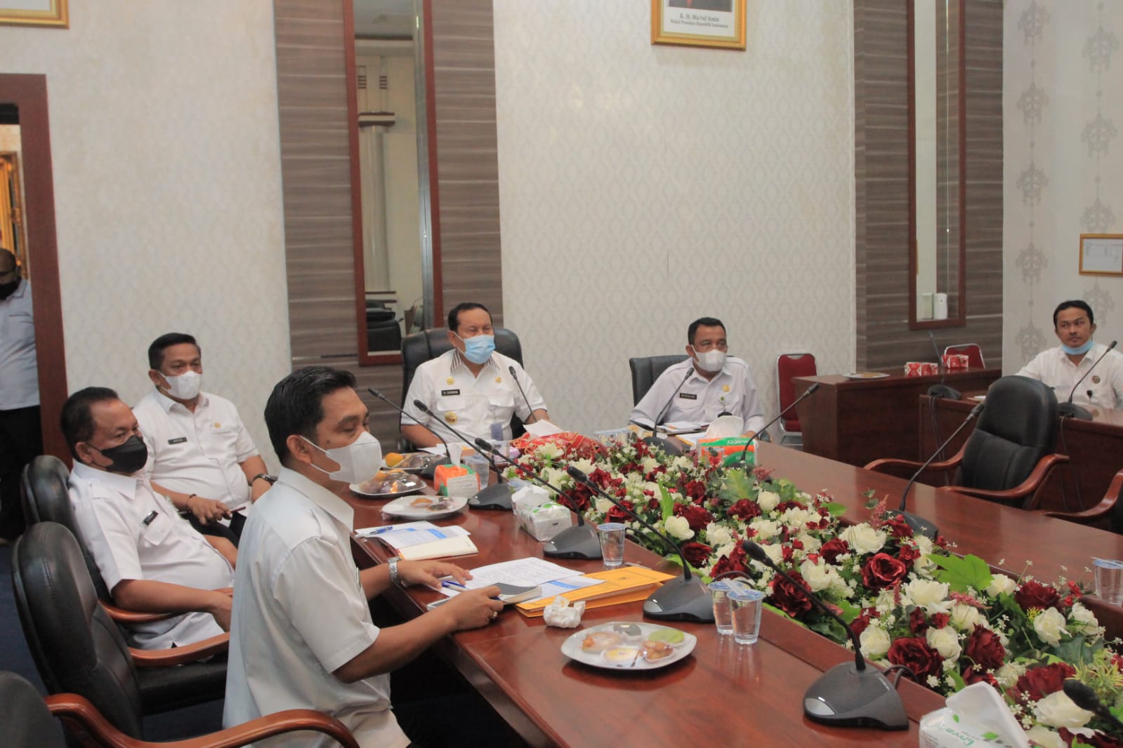 Secara Virtual, Bupati Rohul Ikuti Musrenbang RPJMD Provinsi 2019-2024