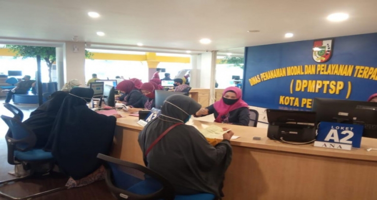 Pelayanan MPP Pekanbaru Normal, Kunjungan Sudah  Capai 400 Per Hari