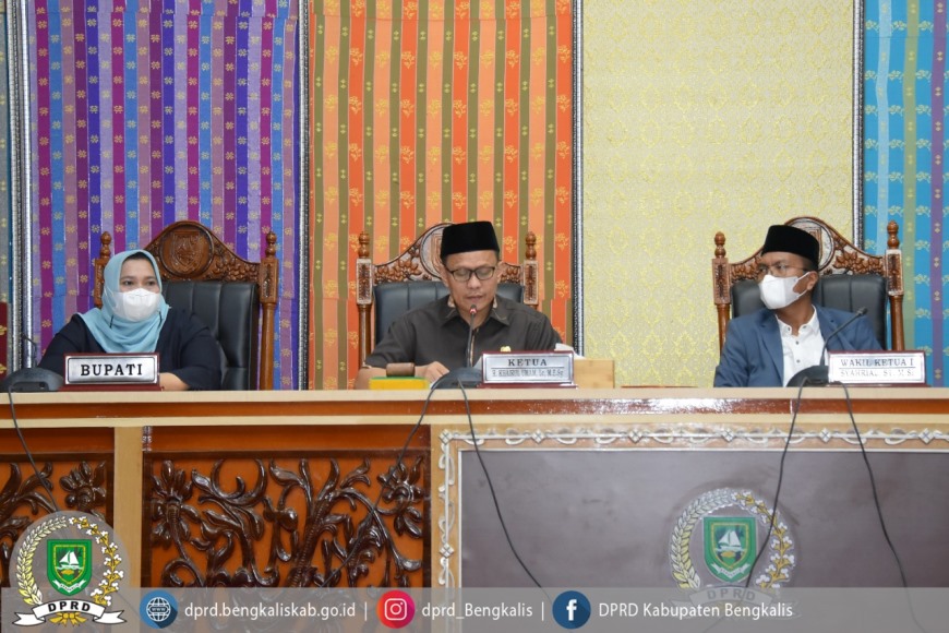 DPRD Sampaikan Laporan Badan Anggaran terkait LKPJ Bupati 2021