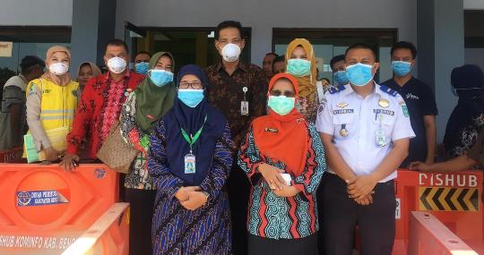 Kadis Diskes Propinsi Riau Tinjau Kesiapsiagaan Antisipasi Corona di Bengkalis 