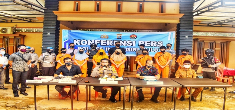 Gugatan Mak Gadi Tersangka Pelaku Bisnis Narkoba Sekeluarga Ditolak PN Rengat