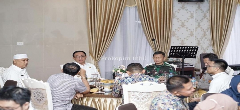 Bupati Inhil Sambut Kunjungan Tim Survei NUWSP Kemenristek PUPR RI