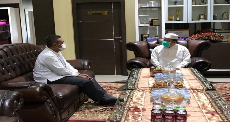 Kapolres Eko Wimpiyanto Silaturahmi Dengan Bupati Kepulauan Meranti