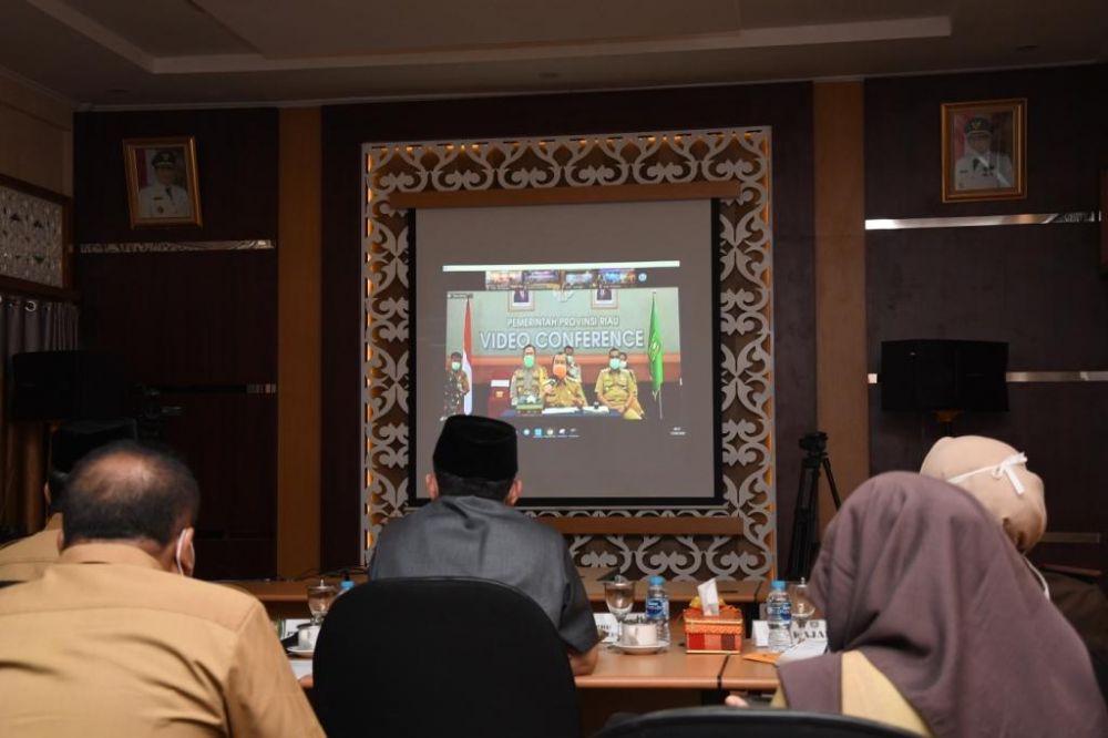 Gubri H. Syamsuar Setujui Penerapan PSBB di Kabupaten Bengkalis