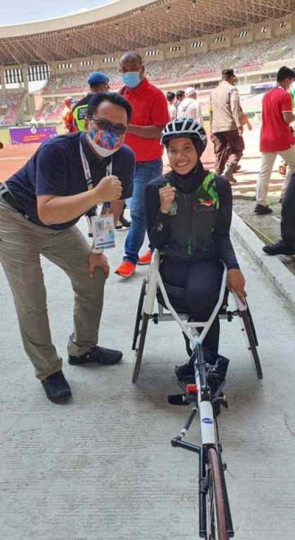 Didukung LPDUK, Nina Gusmita Cetak 3 Rekor dalam PEPARNAS XVI di Papua dan Menjadi Sosok Inspiratif