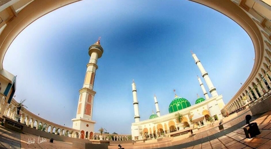 Masjid Agung sekaligus Islamic Center Kabupaten Rokan Hulu, Provinsi Riau
