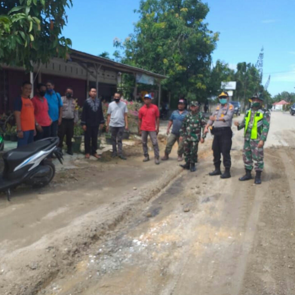 Jalan Penghubung Titian Resak Dengan Petala Bumi Diperbaiki