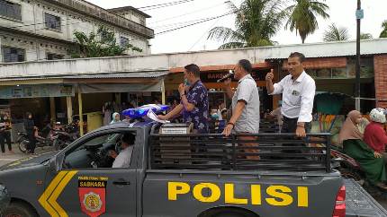 Kapolres Meranti  : Kembali Serukan Sosial Distancing, Agar Warga Patuh Terhadap Kebijakan Pemerintah