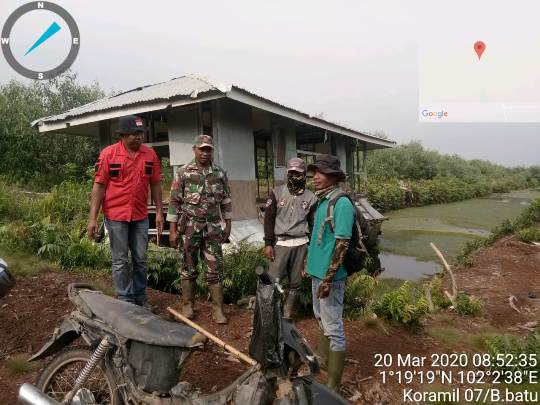 Ketersediaan Air  Perlu Dijaga, Patroli Karhutla Pantau Kondisi Embung