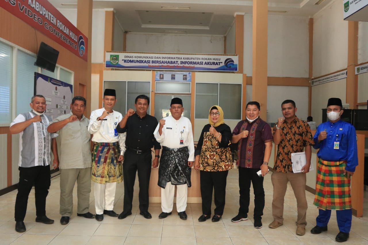 Komisi A DPRD Tapsel Lakukan Kunker Ke Kominfo Rohul