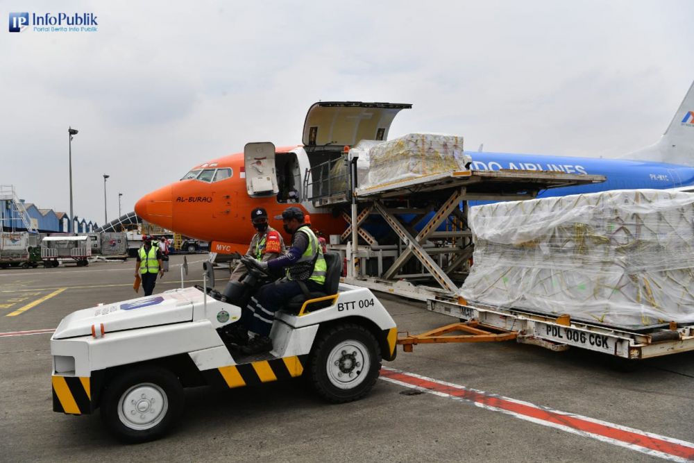 Lebih dari 12 Juta Vaksin Tiba Dalam Tiga Hari, Total Vaksin Tembus 300 Juta Dosis