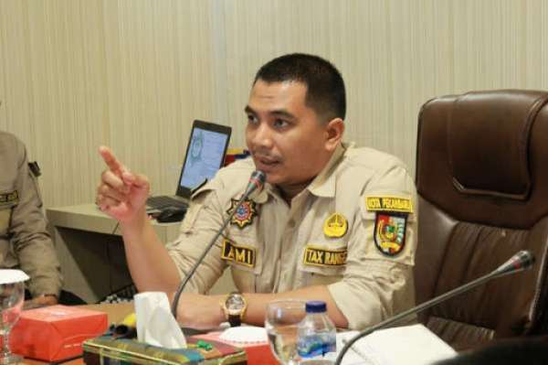 Zulhelmi Arifin Optimis Capai Target PAD Bapenda Pekanbaru  2020