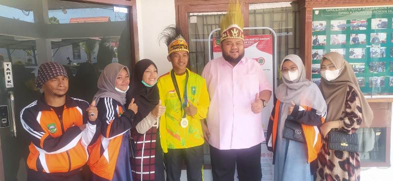 Dari Peparnas XVI tahun 2021 di Papua, Atlit NPCI Rohul Raih Medali Emas