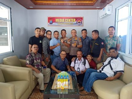 DiSatlantas Polres Bengkalis, Coffee Morning dan  Bincang- bincang Santai dengan Wartawan