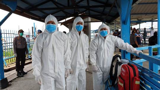 Tim Gabungan Masih Lakukan Pendinginan Karhutla Desa Telesung Ransang Pesisir