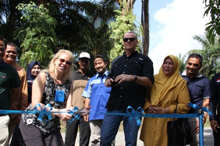 LAZNas Chevron Resmikan Sumur ke-39 di Kelurahan Minas Jaya