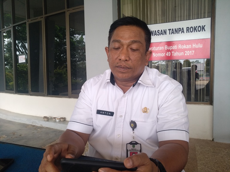 Dinas PUPR Rohul Terus Melakukan Perbaikan Kerusakan Jalan