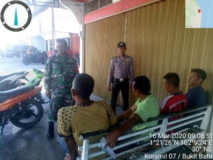 Sosialisasi Karhutla Dilakukan Babinsa Desa Sepahat Agar Warga Tak Bakar Lahan