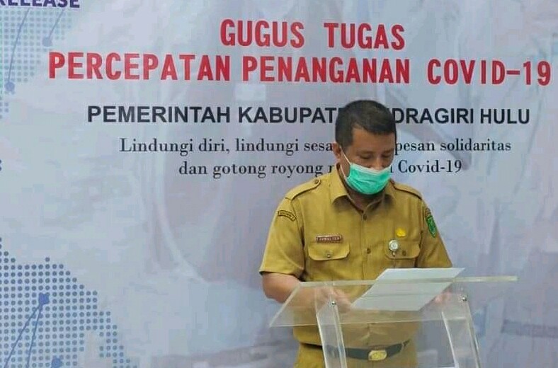 Meskipun Hasil Rapid Test Covid 19 Inhu Sudah Ada Reaktif, Masyarakat Masih Tidak Gunakan Masker