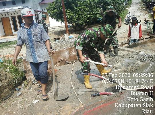 Pawai MTQ Se Kecamatan Sabak Auh  koramil 12 Pwk Sabak Auh Ikut Berperan