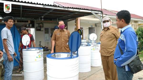 BPP Apresiasi Usaha Drum Cuci Tangan Portabel