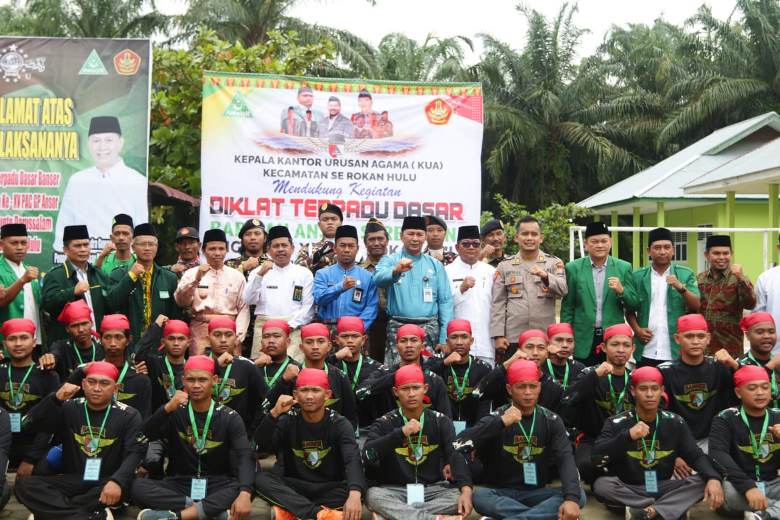 Secara Resmi Wabup Rohul Buka DTD Banser Ke XV Dan Denwatser Ke VI Tahun 2022