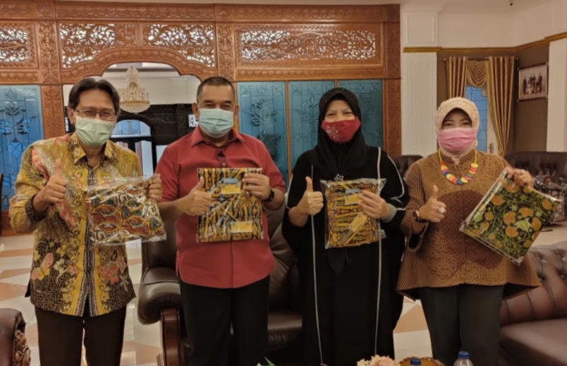 Wagubri Apresiasi Peluncuran Tiga Motif Batik di Rohul